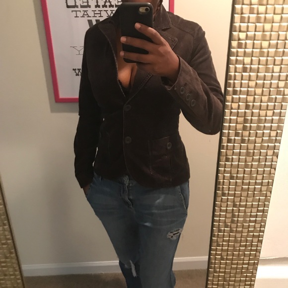 H&M brown blazer size 6 - Picture 2 of 3